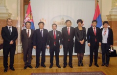 15 December 2014 The delegation of the South Korean Parliamentary Friendship Group with Serbia in visit to the National Assembly